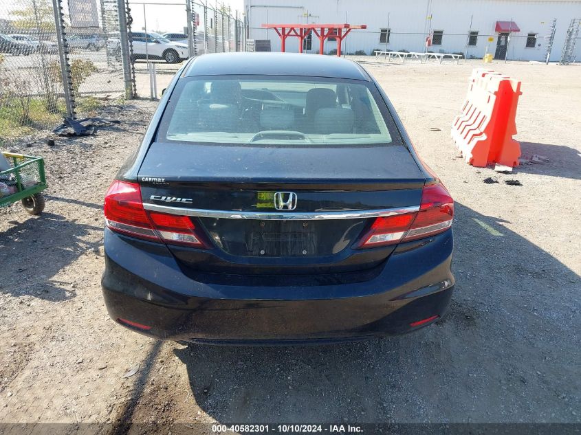 2013 Honda Civic Lx VIN: 19XFB2F59DE068684 Lot: 40582301