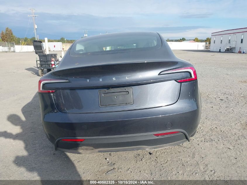 2024 Tesla Model 3 Rear-Wheel Drive VIN: 5YJ3E1EA0RF767352 Lot: 40582325