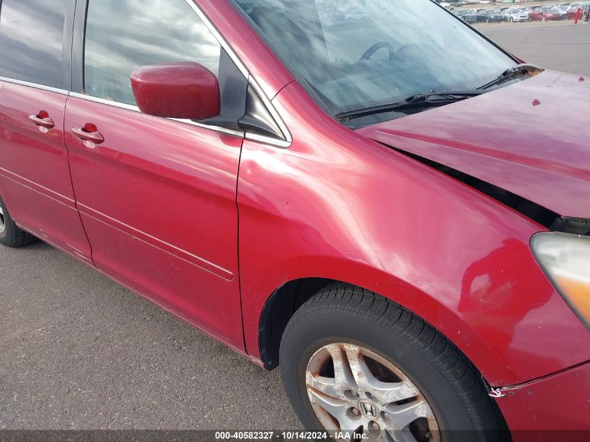 2006 Honda Odyssey Exl VIN: 5FNRL38686B439854 Lot: 40582327