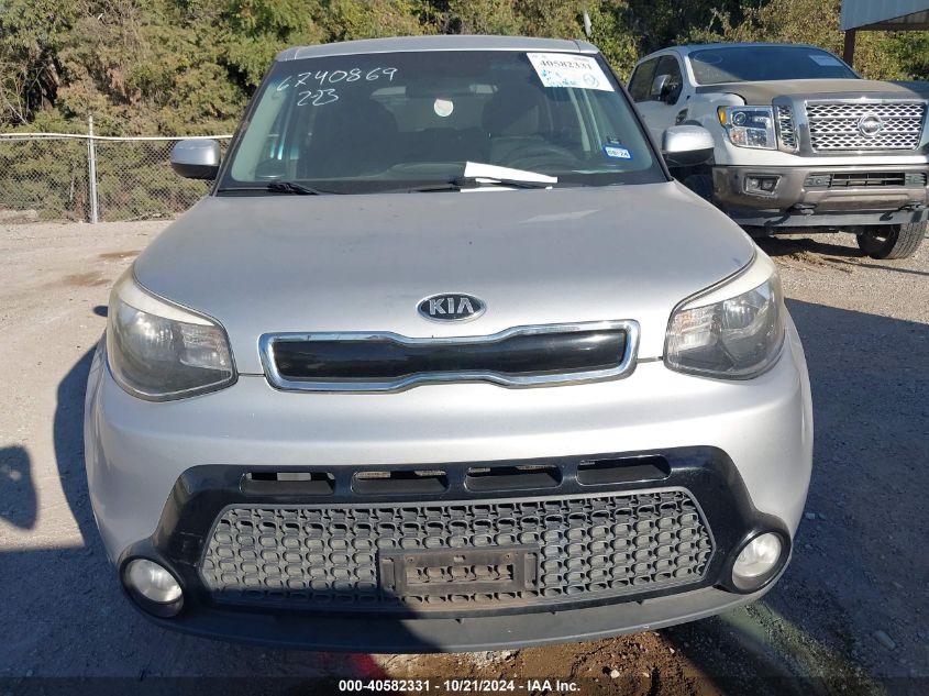 2016 Kia Soul + VIN: KNDJP3A50G7863247 Lot: 40582331