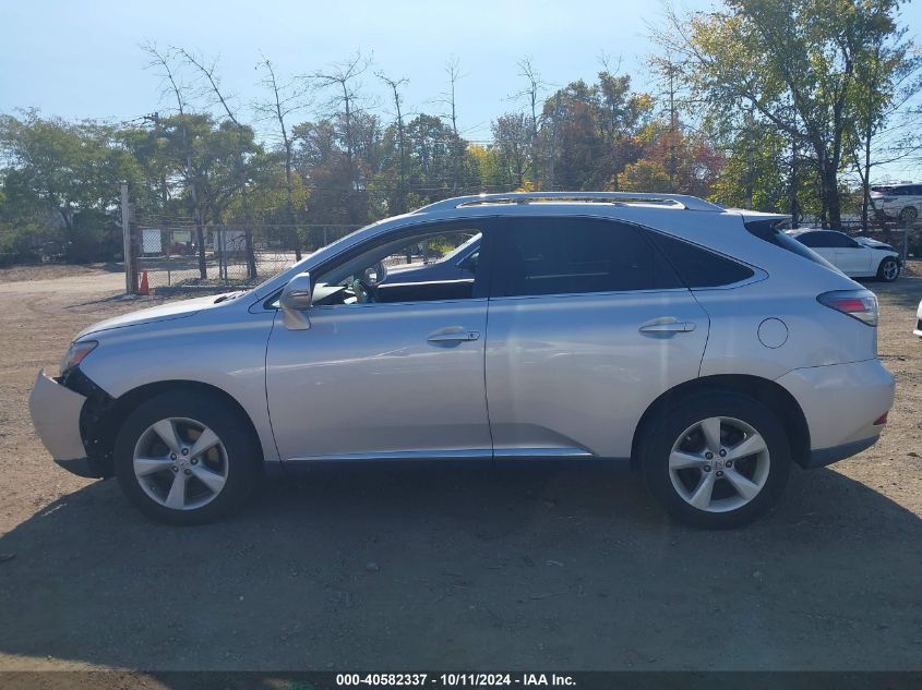 2012 Lexus Rx 350 VIN: 2T2BK1BA2CC153001 Lot: 40582337