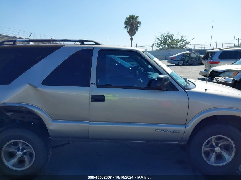 2000 Chevrolet Blazer Ls VIN: 1GNCS18W7YK125042 Lot: 40582367