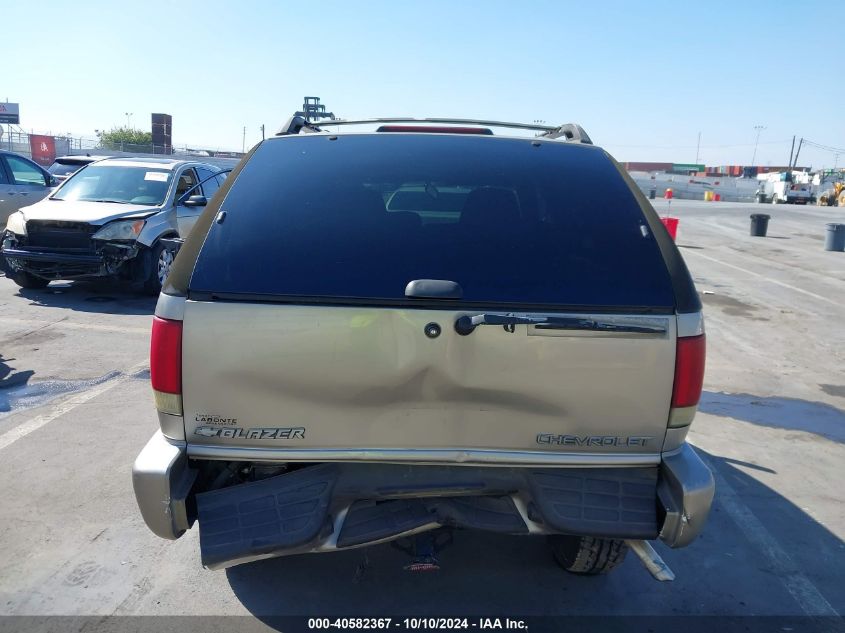 2000 Chevrolet Blazer Ls VIN: 1GNCS18W7YK125042 Lot: 40582367