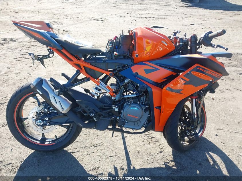 2022 Ktm 390 Rc VIN: MD2JYJ408NC216904 Lot: 40582375