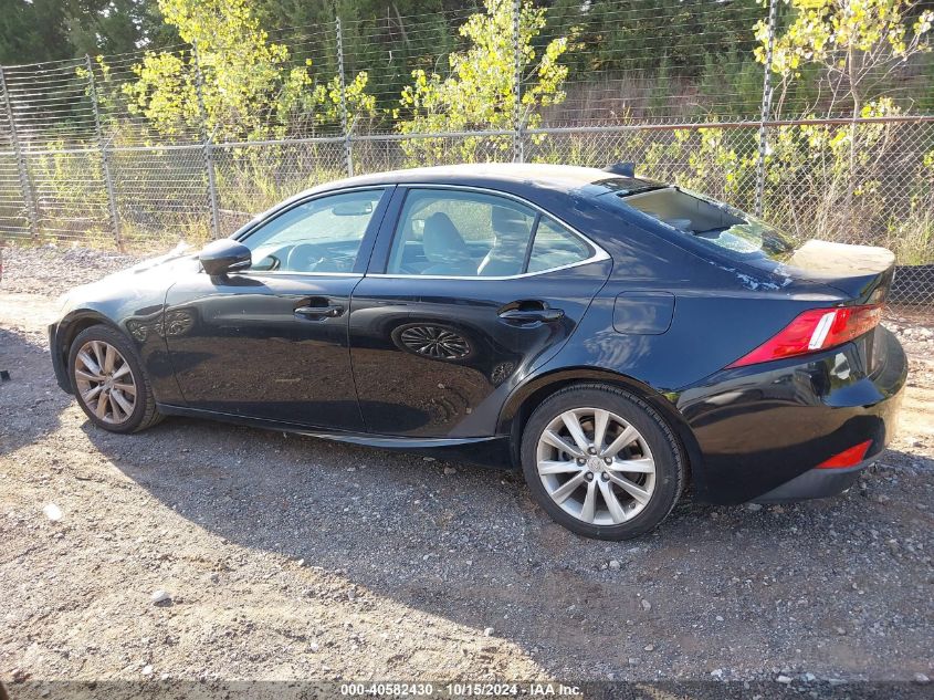 2016 Lexus Is 200T VIN: JTHBA1D25G5017122 Lot: 40582430