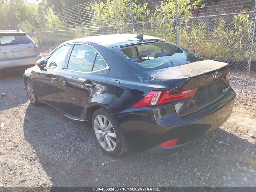 2016 Lexus Is 200T VIN: JTHBA1D25G5017122 Lot: 40582430