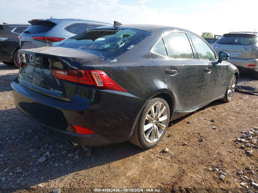 2016 Lexus Is 200T VIN: JTHBA1D25G5017122 Lot: 40582430