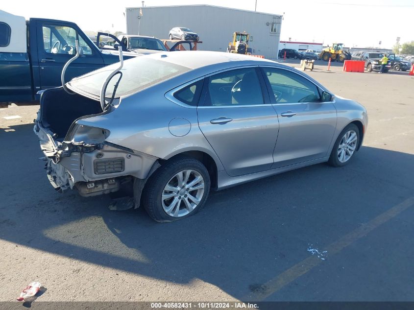 2015 Chrysler 200 Limited VIN: 1C3CCCAB2FN591700 Lot: 40582431