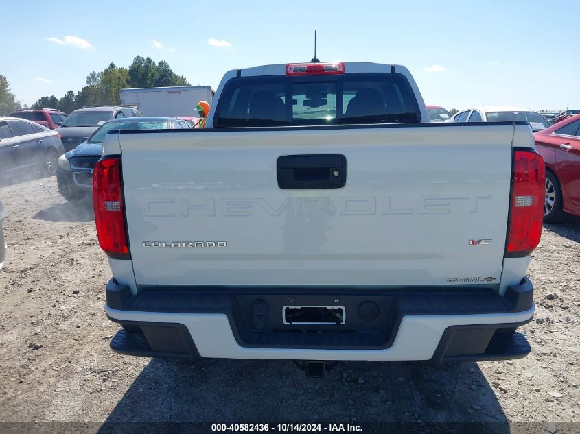 2022 Chevrolet Colorado 2Wd Short Box Lt VIN: 1GCGSCEN8N1147943 Lot: 40582436