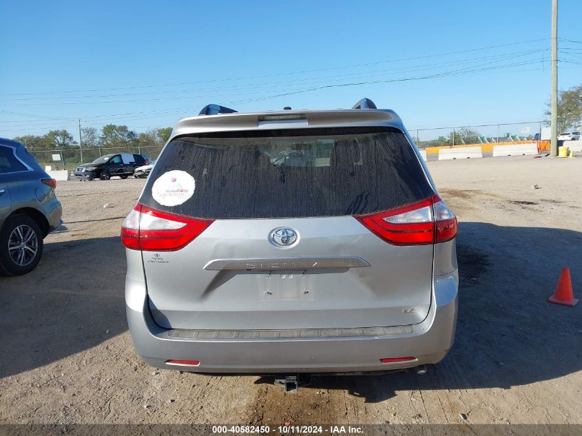 5TDKK3DC6GS693060 2016 Toyota Sienna Le 8 Passenger