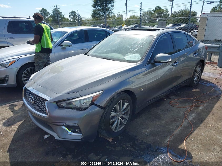 VIN JN1EV7AP7KM513658 2019 INFINITI Q50 3.0T LUXE