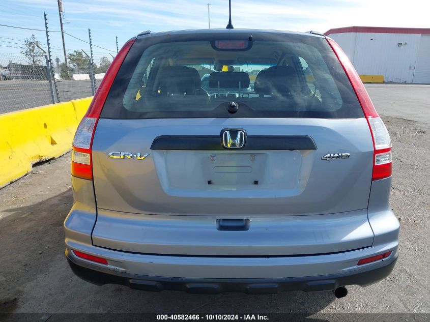 2010 Honda Cr-V Lx VIN: 5J6RE4H33AL091192 Lot: 40582466