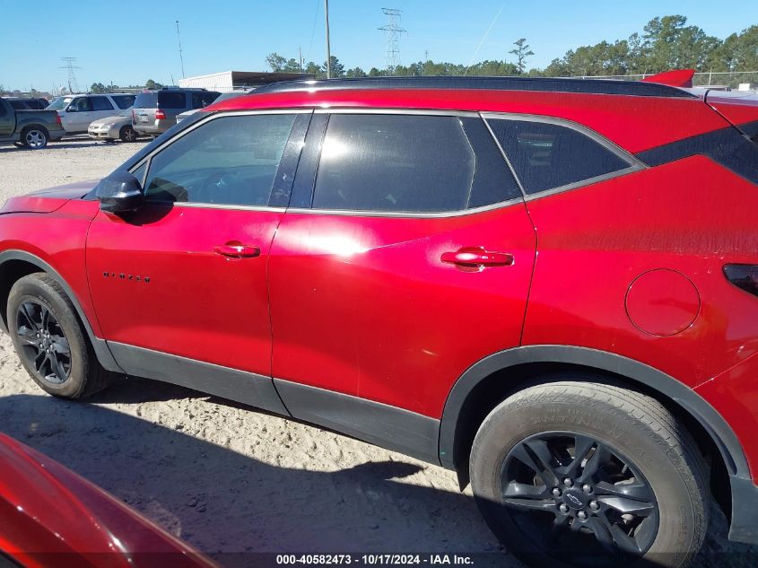 2022 Chevrolet Blazer 3Lt VIN: 3GNKBDRS2NS153338 Lot: 40582473