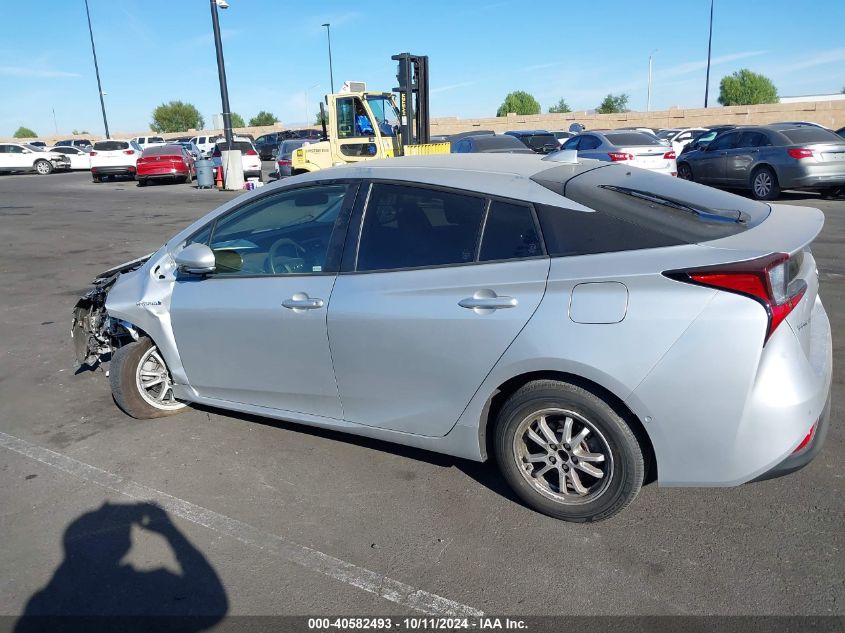 2019 Toyota Prius Le VIN: JTDKARFU1K3074386 Lot: 40582493