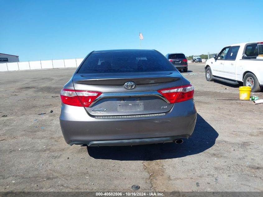 2017 TOYOTA CAMRY SE - 4T1BF1FK2HU760890