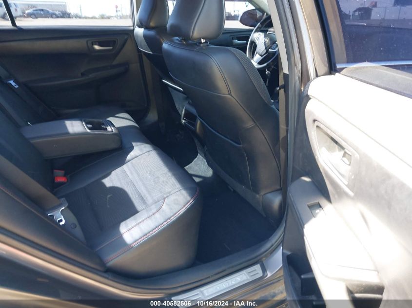 2017 TOYOTA CAMRY SE - 4T1BF1FK2HU760890