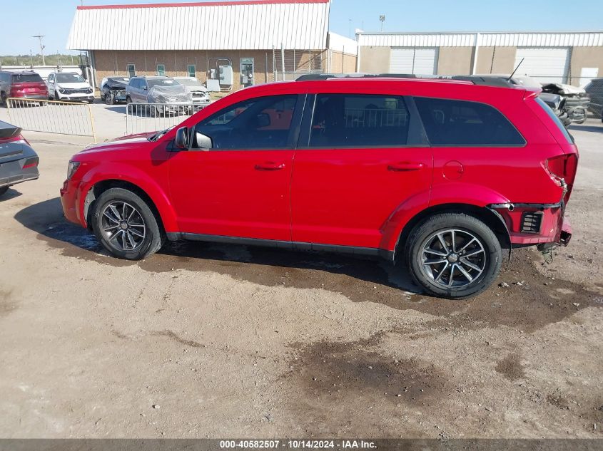 2017 Dodge Journey Se VIN: 3C4PDCAB6HT585136 Lot: 40582507