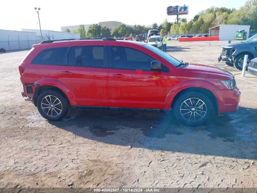 2017 Dodge Journey Se VIN: 3C4PDCAB6HT585136 Lot: 40582507