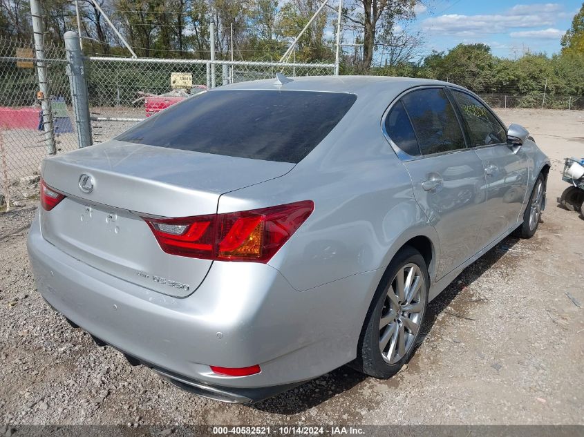 2013 Lexus Gs 350 VIN: JTHCE1BL6D5014293 Lot: 40582521