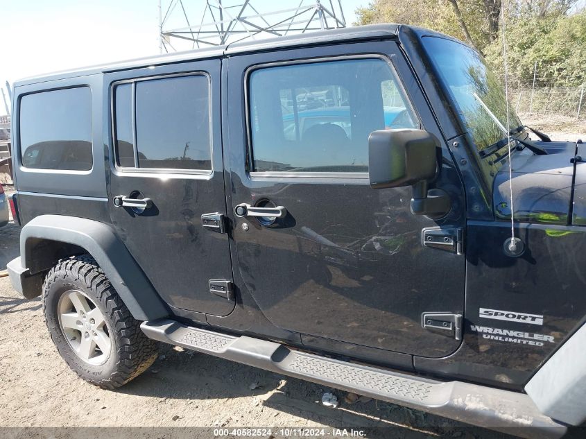 2017 Jeep Wrangler Unlimited Sport VIN: 1C4HJWDGXHL513566 Lot: 40582524