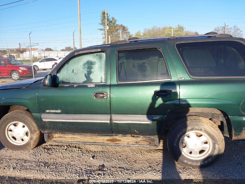 2002 Chevrolet Tahoe K1500 VIN: 1GNEK13ZX2R245233 Lot: 40582523