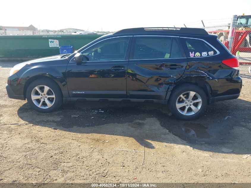 4S4BRBAC2E3327861 2014 Subaru Outback 2.5I