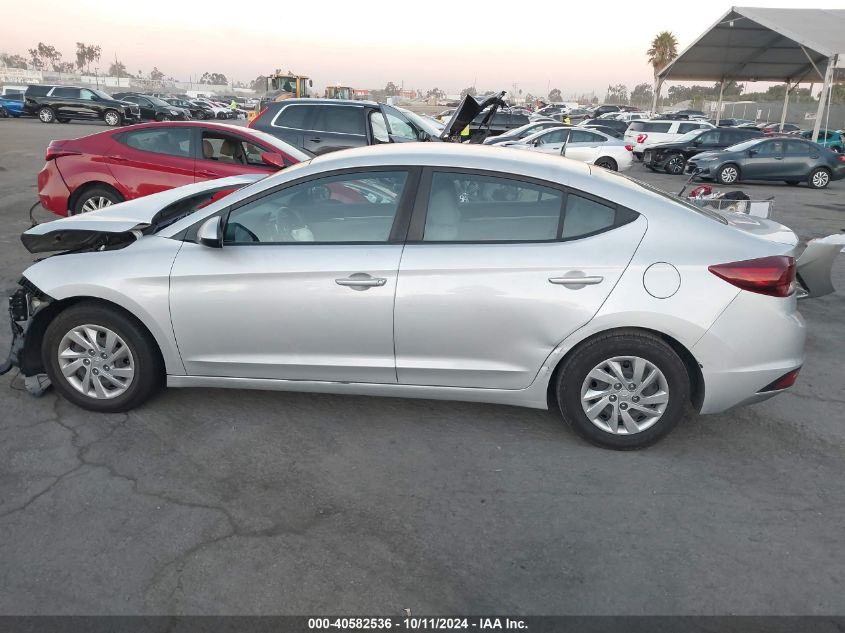 2019 Hyundai Elantra Se VIN: KMHD74LF4KU761626 Lot: 40582536