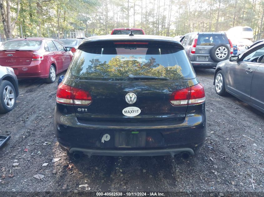 2012 Volkswagen Gti VIN: WVWHV7AJ3CW258003 Lot: 40582538