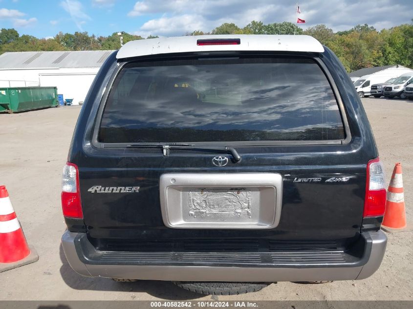 2001 Toyota 4Runner Limited V6 VIN: JT3HN87R419050327 Lot: 40582542