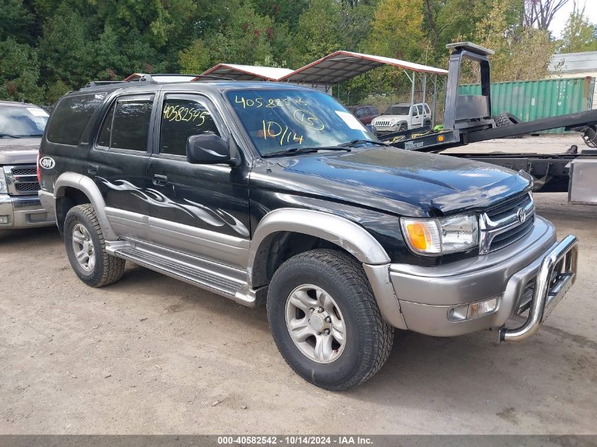 2001 Toyota 4Runner Limited V6 VIN: JT3HN87R419050327 Lot: 40582542