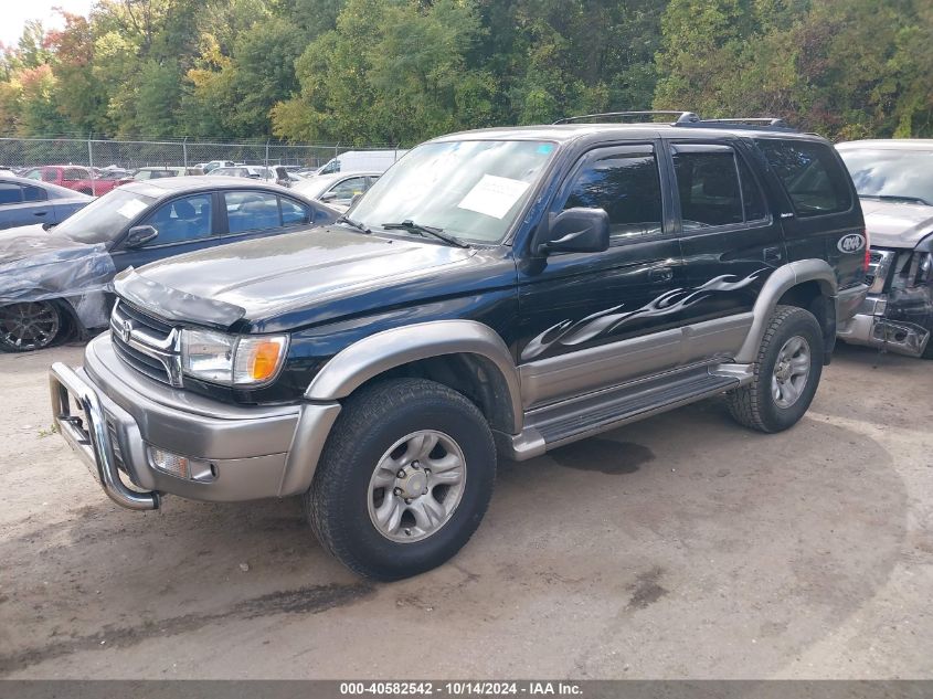 2001 Toyota 4Runner Limited V6 VIN: JT3HN87R419050327 Lot: 40582542