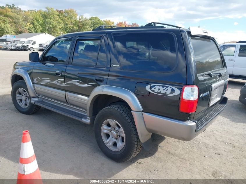 2001 Toyota 4Runner Limited V6 VIN: JT3HN87R419050327 Lot: 40582542