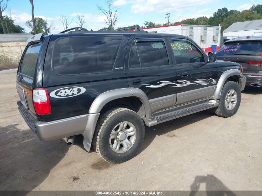 2001 Toyota 4Runner Limited V6 VIN: JT3HN87R419050327 Lot: 40582542