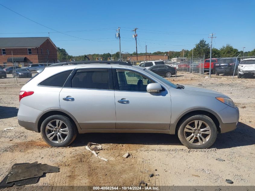 2012 Hyundai Veracruz Limited VIN: KM8NUDCC8CU180585 Lot: 40582544