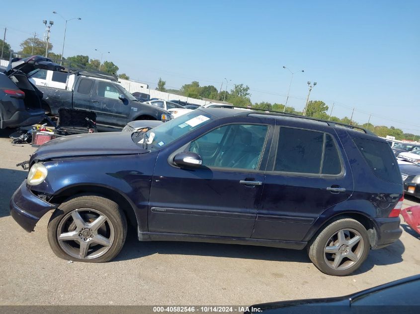 2003 Mercedes-Benz Ml 500 VIN: 4JGAB75E63A450368 Lot: 40582546