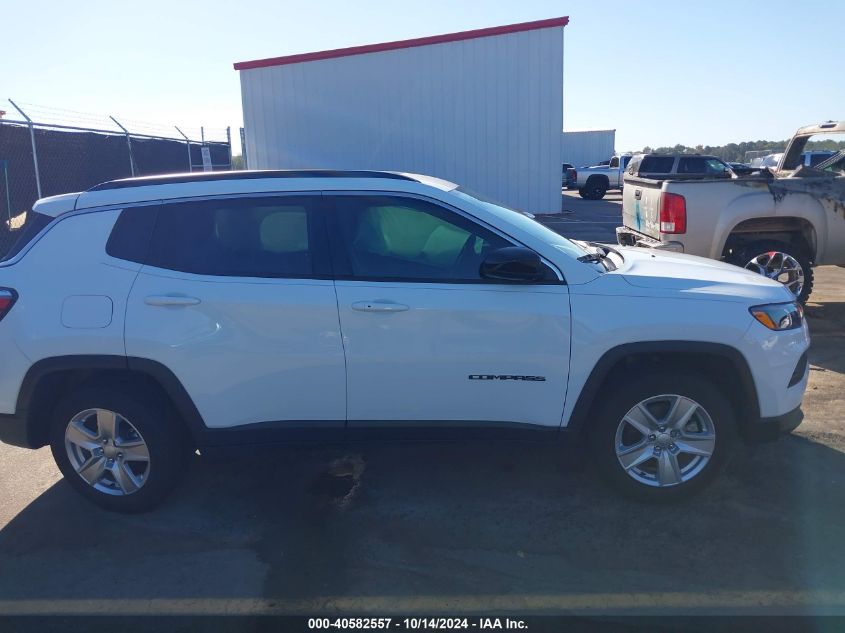 2022 Jeep Compass Latitude Fwd VIN: 3C4NJCBB8NT228907 Lot: 40582557