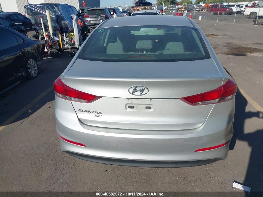 2018 Hyundai Elantra Se VIN: 5NPD74LF9JH300287 Lot: 40582572