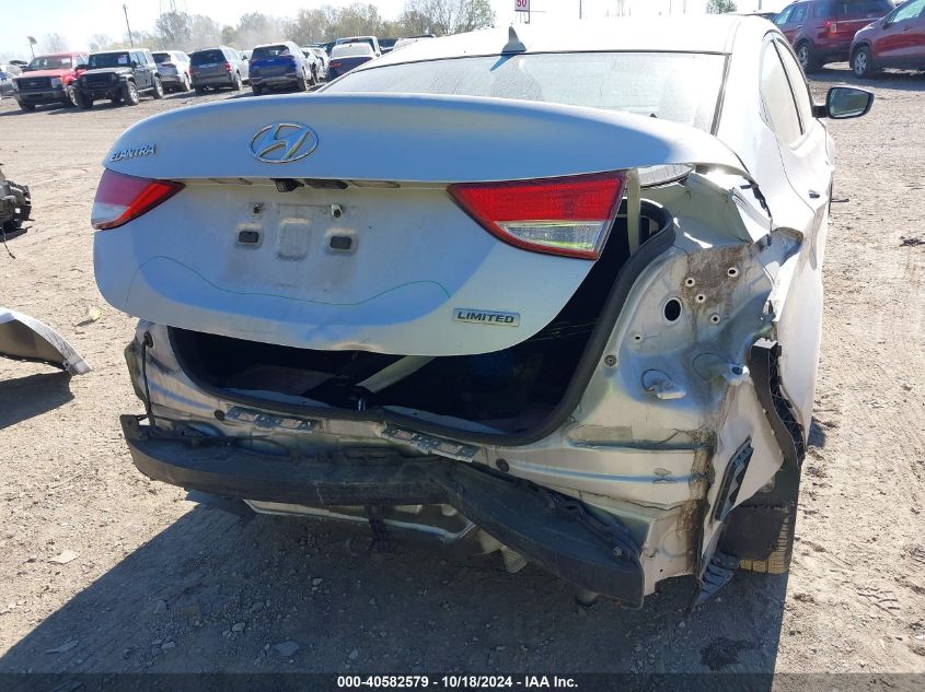 2013 Hyundai Elantra Limited VIN: KMHDH4AE1DU787529 Lot: 40582579