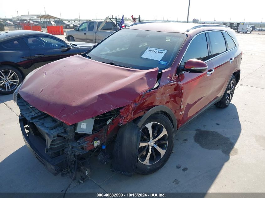 2018 KIA SORENTO 3.3L EX - 5XYPH4A51JG362049