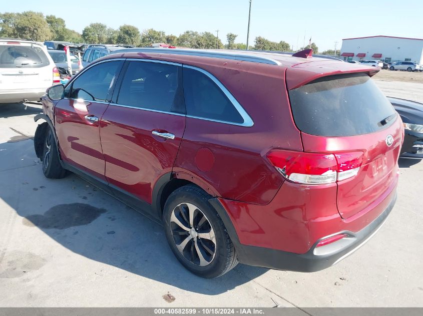 2018 KIA SORENTO 3.3L EX - 5XYPH4A51JG362049