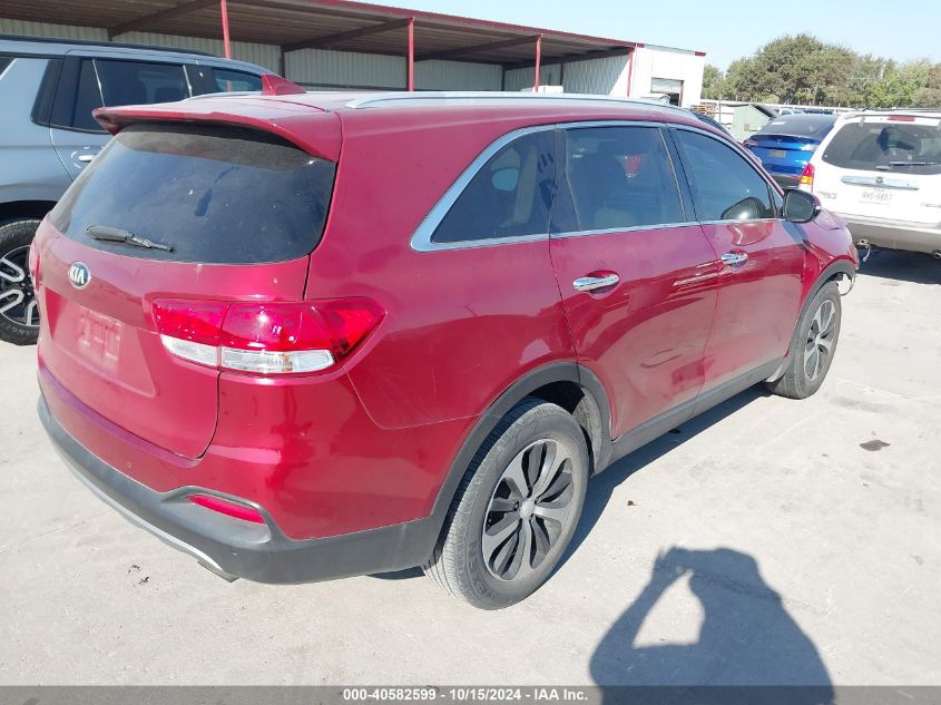 2018 KIA SORENTO 3.3L EX - 5XYPH4A51JG362049