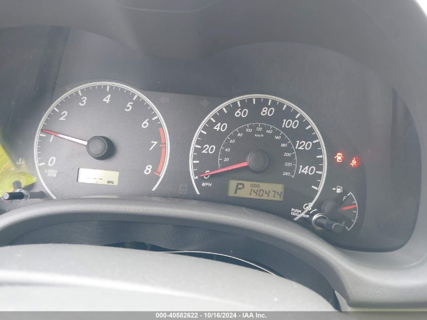 2010 Toyota Corolla Le VIN: 1NXBU4EE1AZ272782 Lot: 40582622