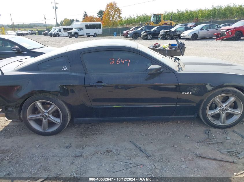 2011 Ford Mustang Gt VIN: 1ZVBP8CF4B5168018 Lot: 40582647