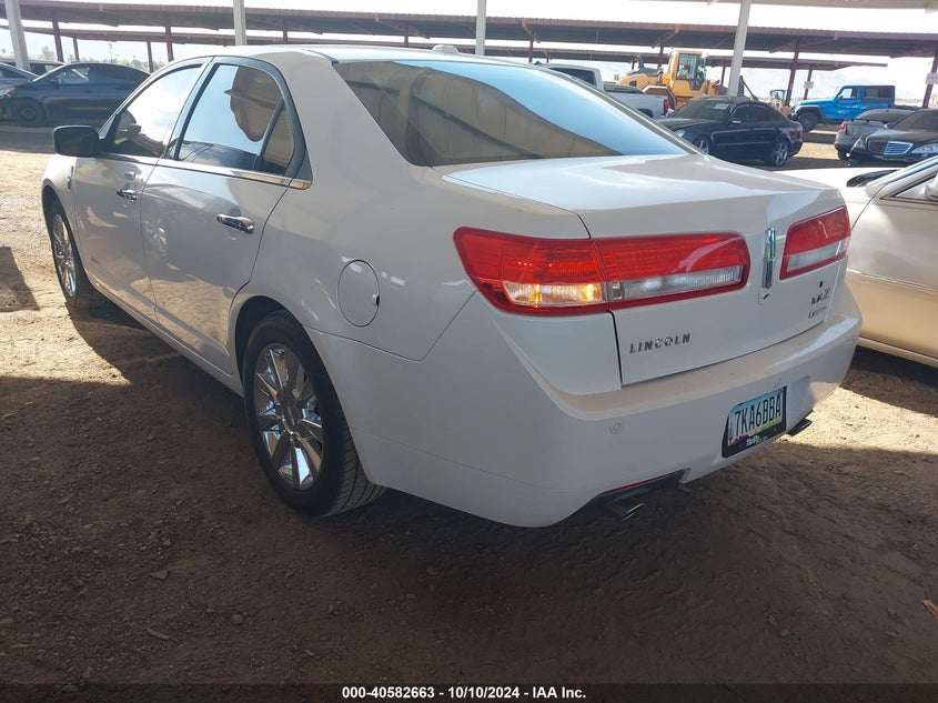 2012 LINCOLN MKZ HYBRID VIN: 3LNDL2L36CR837071
