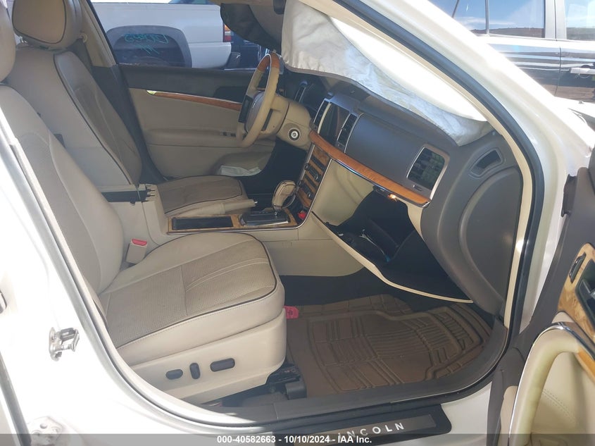 2012 LINCOLN MKZ HYBRID VIN: 3LNDL2L36CR837071