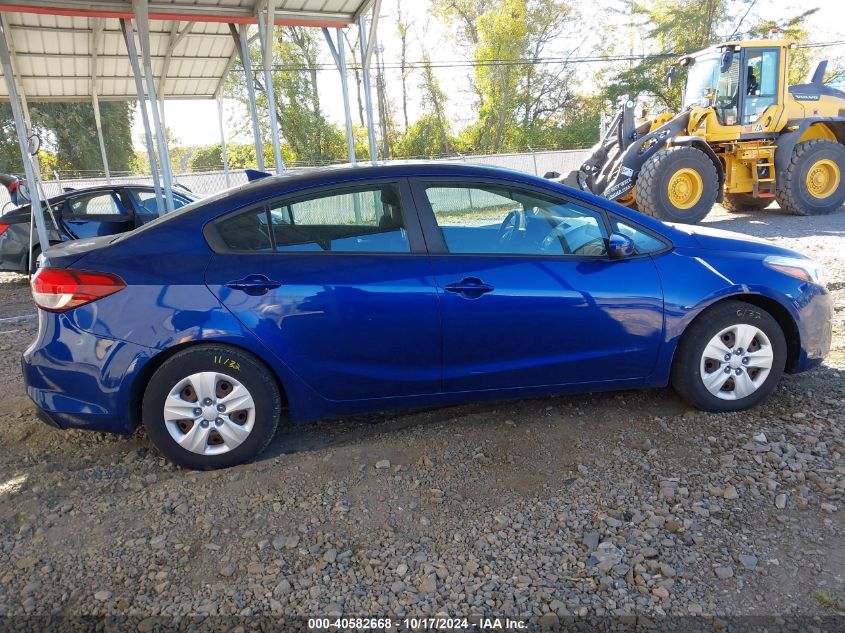 2018 Kia Forte Lx VIN: 3KPFK4A76JE183310 Lot: 40582668