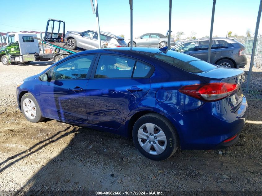 2018 Kia Forte Lx VIN: 3KPFK4A76JE183310 Lot: 40582668