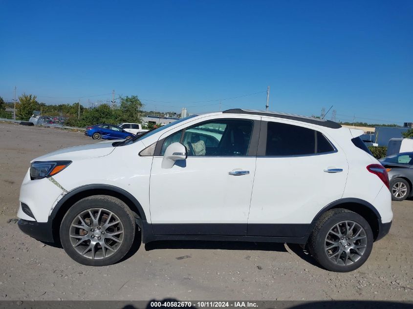 2018 Buick Encore Sport Touring VIN: KL4CJ2SBXJB557972 Lot: 40582670