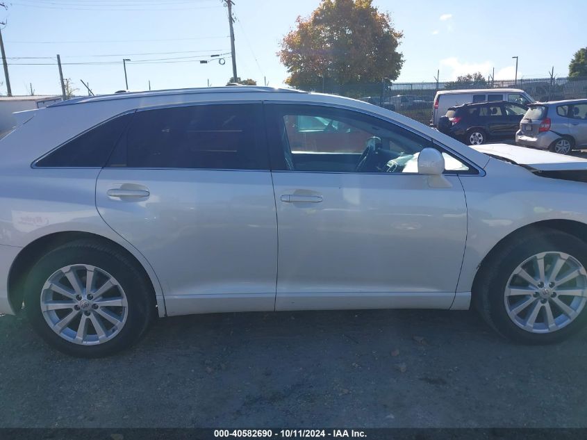 2010 Toyota Venza VIN: 4T3BA3BBXAU012840 Lot: 40582690