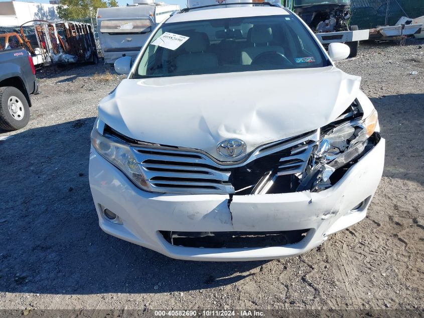 2010 Toyota Venza VIN: 4T3BA3BBXAU012840 Lot: 40582690